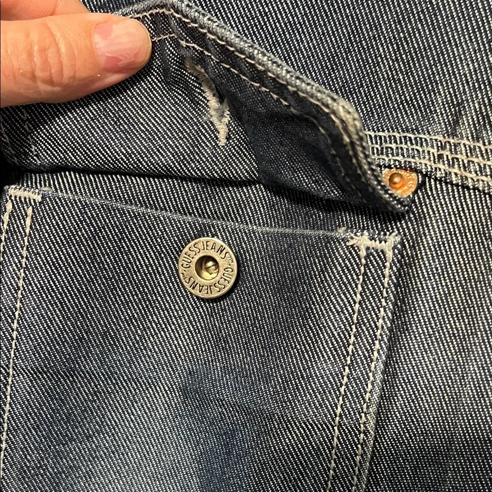 VTG Y2K Guess Denim Jacket - Picture 5 of 5